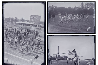 Compétitions sportives de la communauté arménienne en France. Photographies de Krikor Djololian-Arax. 
