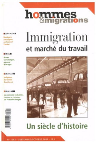 Couverture Hommes & Migrations numéro 1263