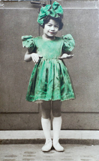 Monique à 6 ans, Paris 1937 © Collection particulière Monique Bordry, Atelier du Bruit 