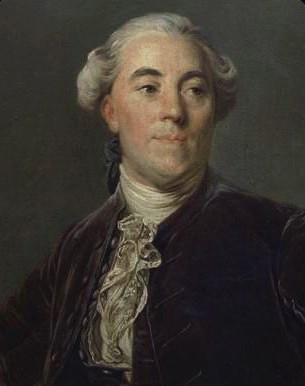 Portrait de Jacques Necker (1732-1804). Peinture de Joseph Siffred Duplessis (1725-1802) fait dans le 4e quart du XVIIIe siècle. Château de Versailles
