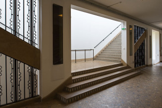 Escalier Nord intérieur du Palais de la Porte Dorée