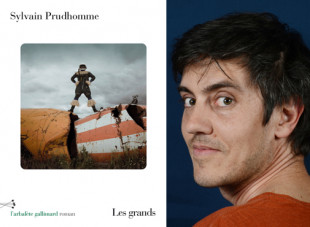 Photo café littéraire Sylvain Prudhomme