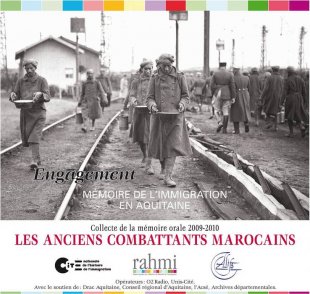Couverture du CD sur les anciens combattants marocains