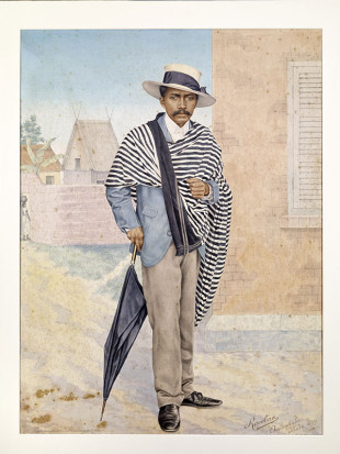 Portrait d'un bourgeois malgache