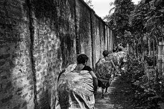 Le mur Inde-Bangladesh, 2013 © Photographie de Gaël Turine, Agence VU