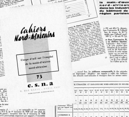 Cahiers nord-africains n°73 - travail