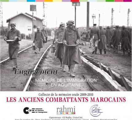 Couverture du CD sur les anciens combattants marocains