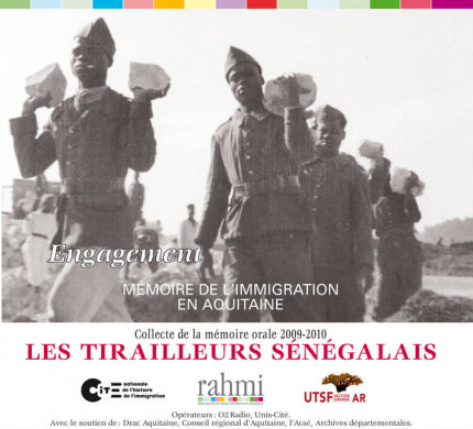 Couverture du CD sur les anciens combattants sénégalais
