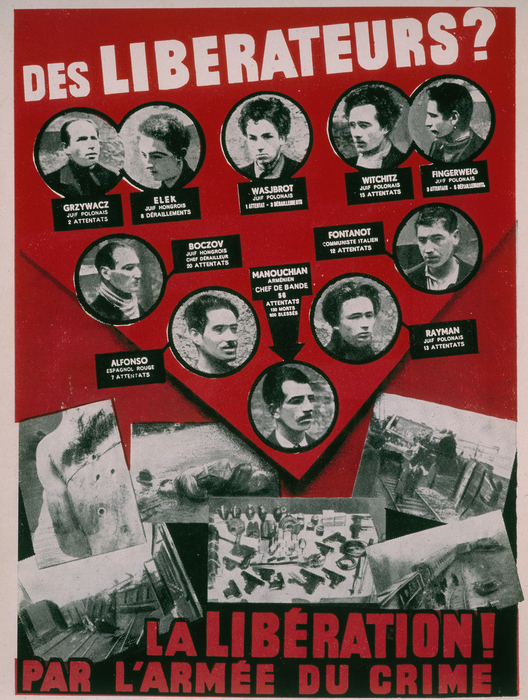 L'affiche rouge | Musée de l'histoire de l'immigration