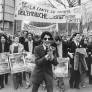 Manifestation contre les circulaires Marcellin-Fontanet, Paris, 1973