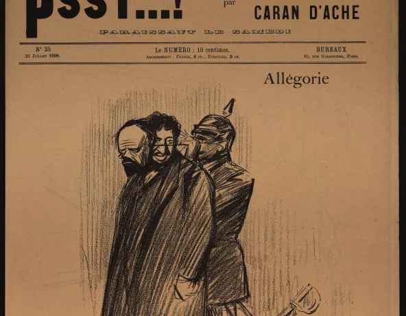 Forain, Psst...! (série), 17 décembre 1898, Musée national de l'histoire de l'immigration, inv. 2010.28.46