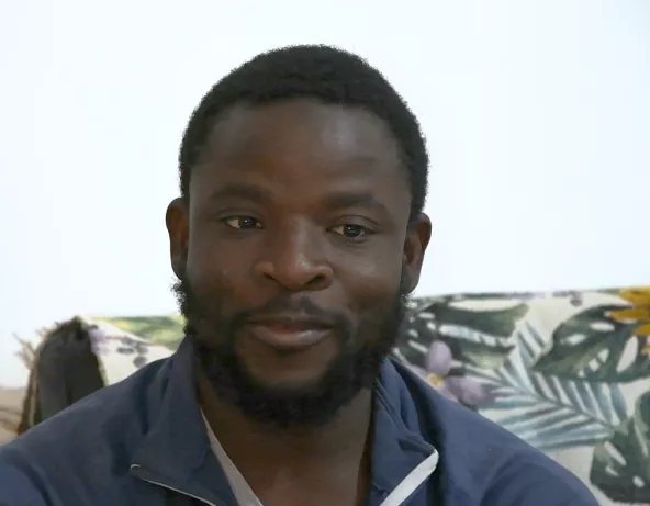 Capture d'écran de l'interview de Nababin Koné