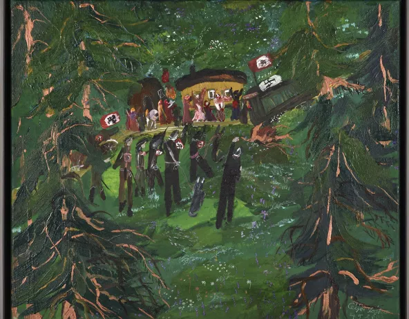 Sans titre, oeuvre de Ceija Stojka