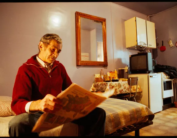 Hôtels meublés de Guillaume Collanges, 2000-2001 © Musée national de l'histoire et des cultures de l'immigration