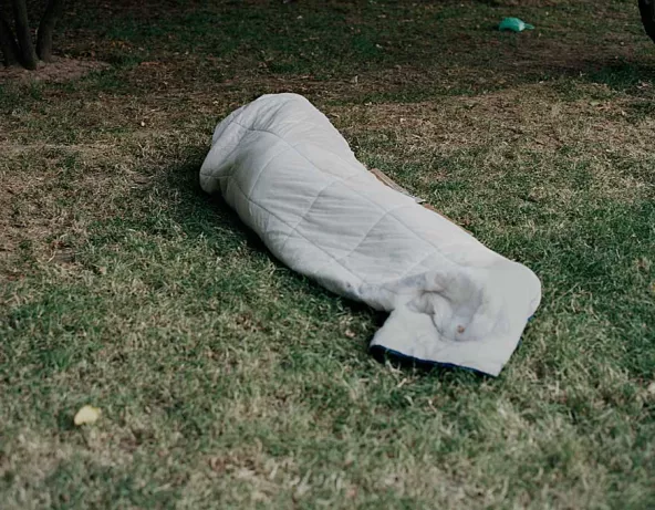 Les Migrants, 2009. Mathieu Pernot 