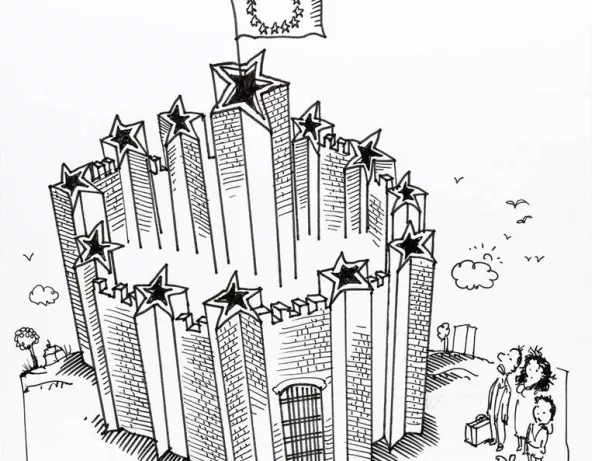 Plantu, La forteresse Europe