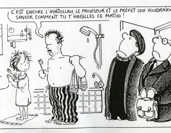 Dessin de Plantu, Le Monde, 30 août 2002