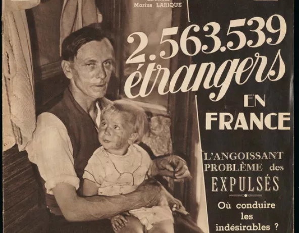 Détective, n°500, 26 mai 1938 © Musée national de l'histoire et des cultures de l'immigration, CNHI