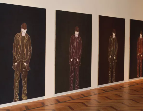 Sans titre, Djamel Tatah, 2008