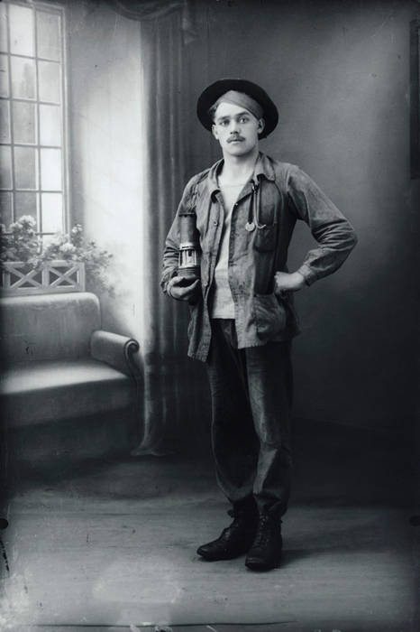 Mineur polonais. Photographie de Kasimir Zgorescki, année 1920-1930 © Musée national de l'histoire et des cultures de l'immigration