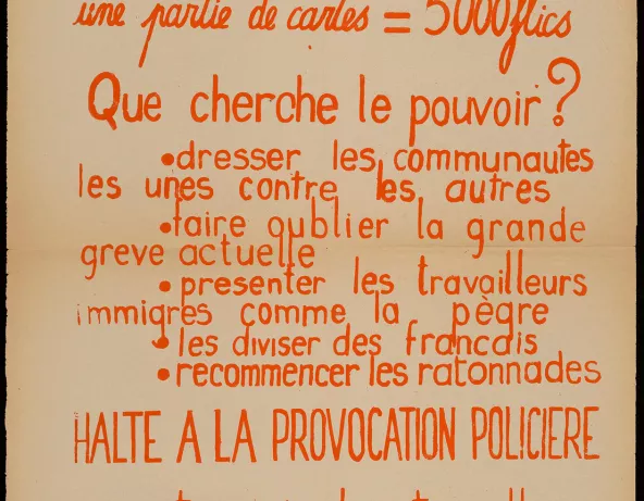 Affiche Belleville