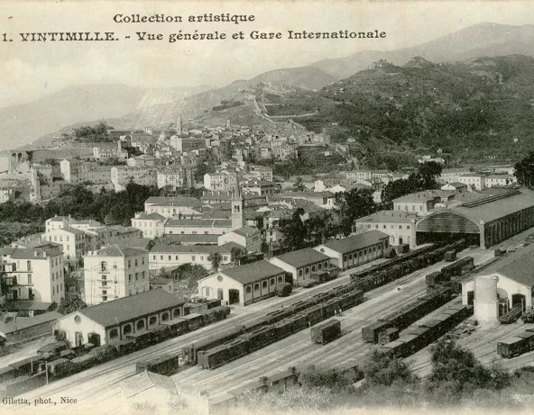 Photo de la gare de Vintimille