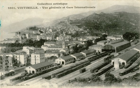 Photo de la gare de Vintimille