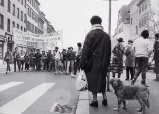 Amadou Gaye, La marche pour l'égalité et contre le racisme, Strasbourg novembre 1983