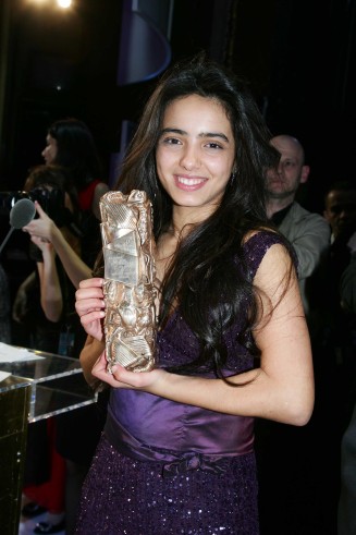 Hafsia Herzi reçoit le César du meilleur espoir féminin pour son rôle dans La Graine et le Mulet, 2008 