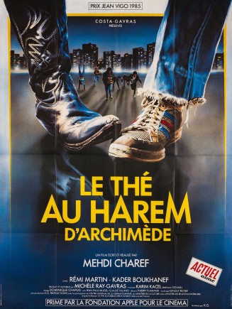 Affiche du film Le Thé au Harem d'Archimède, 1984, Michèle Ray Gavras - KG Productions 