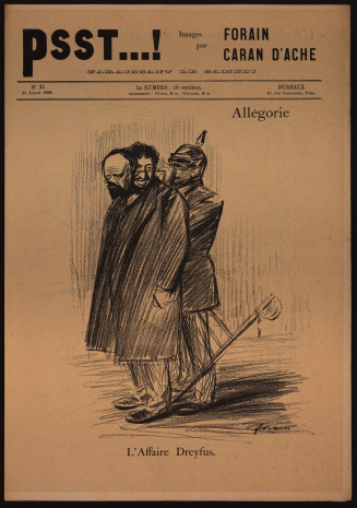 Forain, Psst...! (série), 17 décembre 1898, Musée national de l'histoire de l'immigration, inv. 2010.28.46