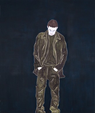 Djamel Tatah, Sans titre (Les Hittistes), 2008