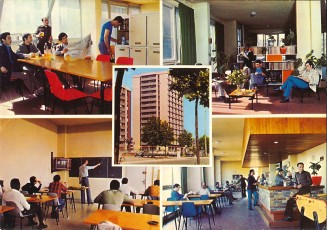 Carte postale du foyer Sonacotra de Saint-Denis (Avenue Romain-Rolland)