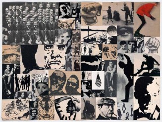 "Collages structurels". Circa 1966 