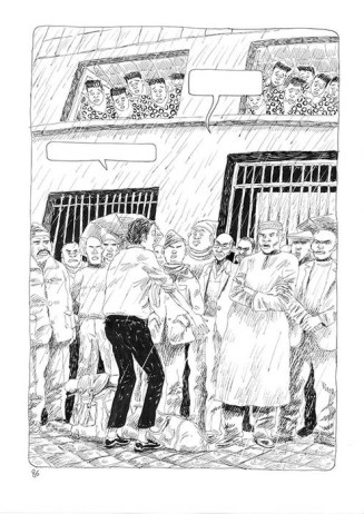 Clément Oubrerie et Marguerite Abouet, planche issue de Aya de Yopougon, Tome 4, 2008