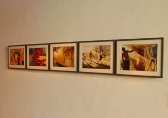 La fresque murmure, Florence Delahaye, 2000