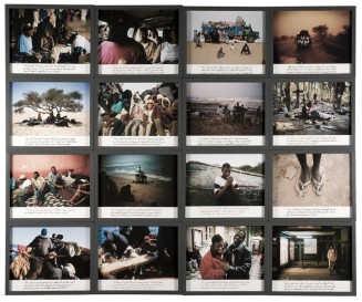 Kingsley. Carnet de route d'un immigrant clandestin © Musée national de l'histoire de l'immigration 