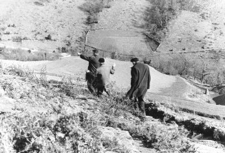 Illegal Portuguese immigrants crossing the Pyrenees in March 1965