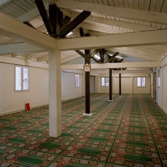 Mosquée Khalid Ibn Walid, Association islamique pour la culture, le progrès et la paix, Paris 18e, 2004, Patrick Zachmann © Musée national de l’histoire et des cultures de l’immigration