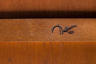 Moulage dos bureau, © Palais de la Porte Dorée, 2021