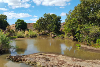 Photo d'une rivière à Madagascar