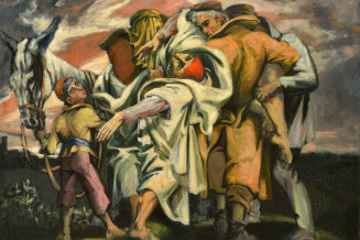 Boris Taslitzky, Le Bon Samaritain II, 1960