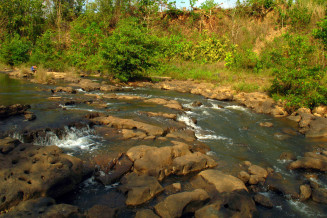 photo d'un paysage de rivière