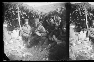 Albert Samama-Chikli, Devant Verdun, Ravin des Vignes, cantonnement de troupes marocaines. 13 mars 1918