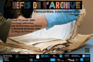 Défis de l'archive colloque