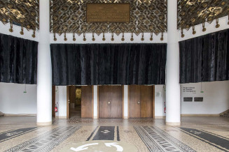 Joël Andrianomearisoa, In memory of all, textile, détails, 2021