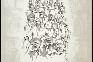 Affiche en arabe et en portugais du "Festival des travailleurs immigrés" (1978)