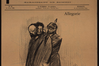 Forain, Psst...! (série), 17 décembre 1898, Musée national de l'histoire de l'immigration, inv. 2010.28.46