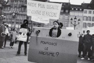 Amadou Gaye, La marche pour l'égalité et contre le racisme, Strasbourg novembre 1983