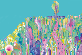 Dessin de la carte de voeux 2024